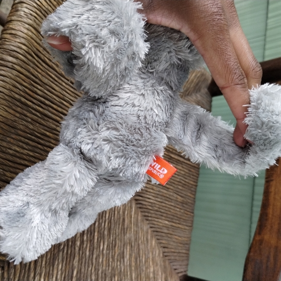 Wild Republic Grey Plush koala bear Wristlet Slap Bracelet 8in - Picture 11 of 15